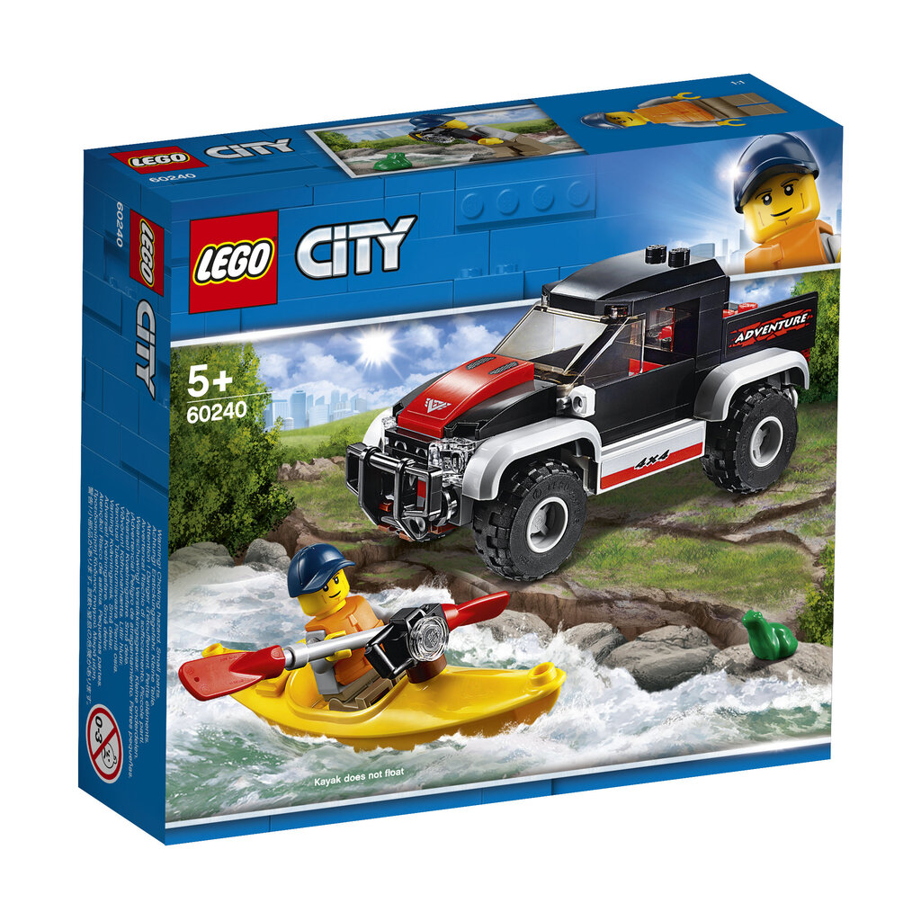 60240 LEGO® City Baidarių žygio nuotykiai kaina ir informacija | Konstruktoriai ir kaladėlės | pigu.lt