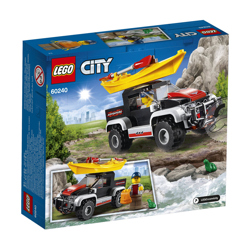 60240 LEGO® City Baidarių žygio nuotykiai kaina ir informacija | Konstruktoriai ir kaladėlės | pigu.lt