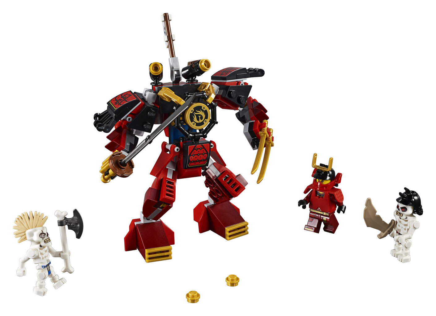 70665 LEGO® NINJAGO Samurajus robotas kaina ir informacija | Konstruktoriai ir kaladėlės | pigu.lt