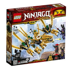 70666 LEGO® NINJAGO Золотой дракон цена и информация | Конструкторы и кубики | pigu.lt