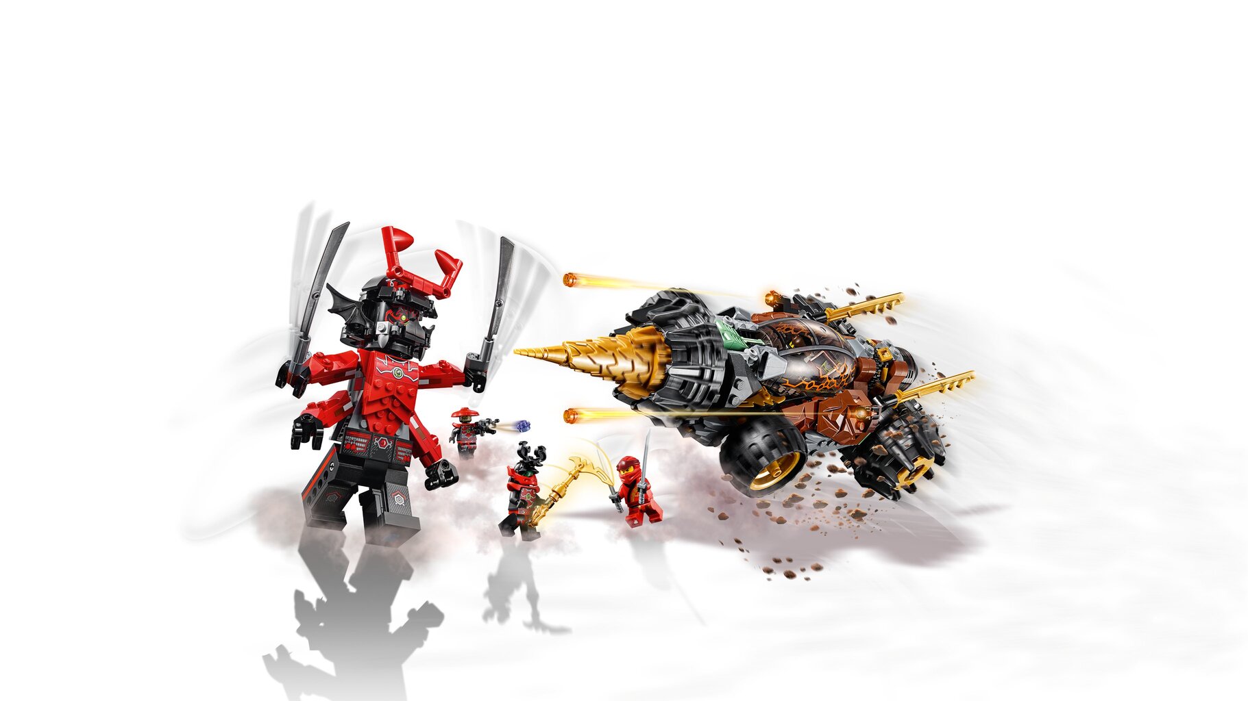 70669 LEGO® NINJAGO Cole Žemės grąžtas kaina ir informacija | Konstruktoriai ir kaladėlės | pigu.lt