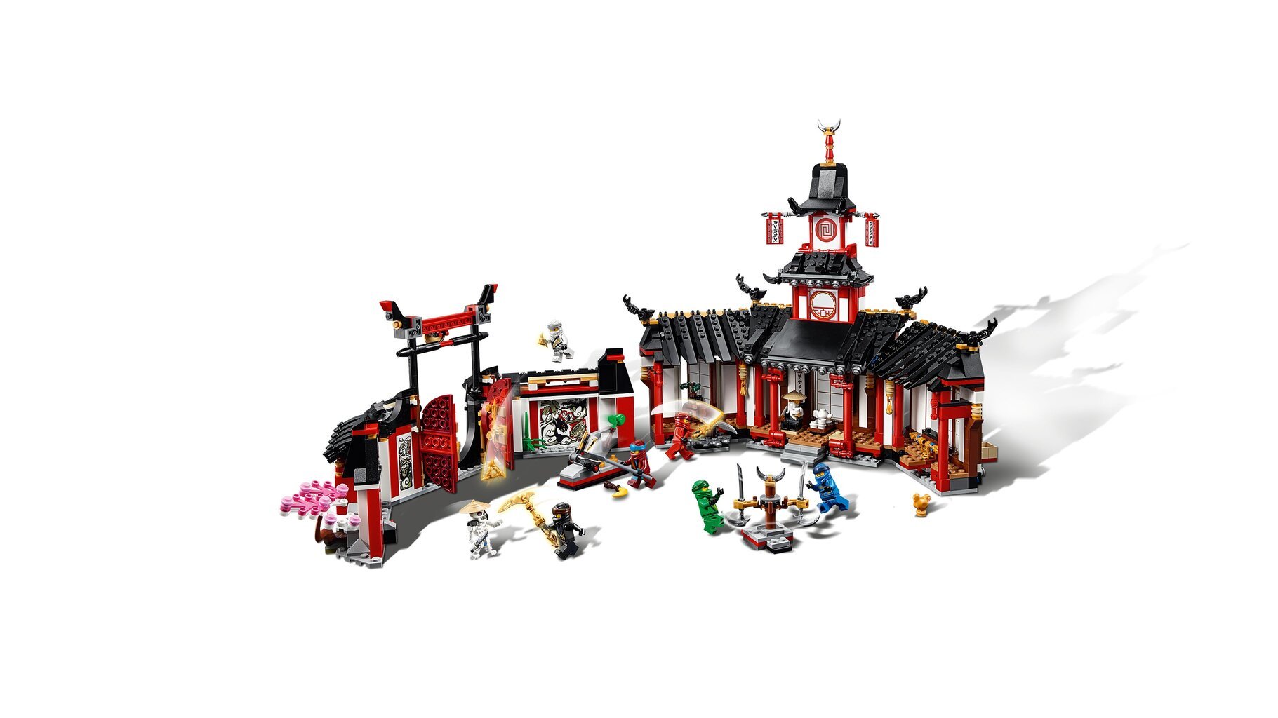 70670 LEGO® NINJAGO Spinjitzu vienuolynas kaina ir informacija | Konstruktoriai ir kaladėlės | pigu.lt