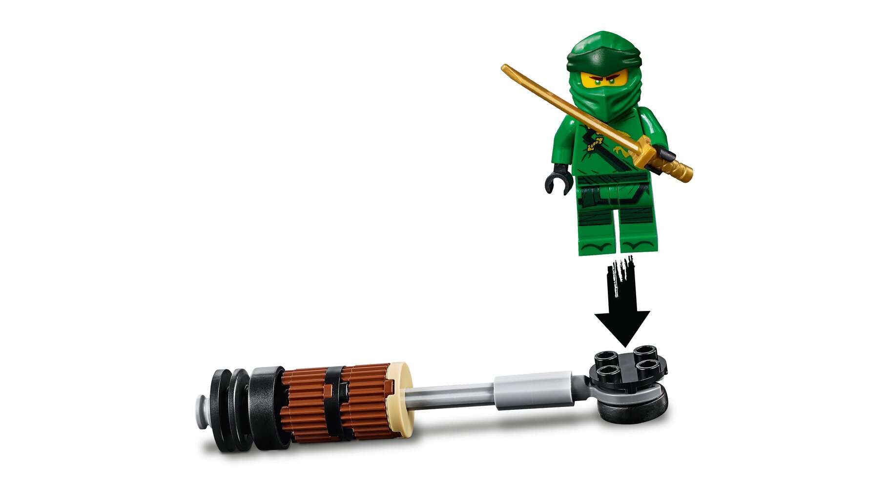 70670 LEGO® NINJAGO Spinjitzu vienuolynas kaina ir informacija | Konstruktoriai ir kaladėlės | pigu.lt