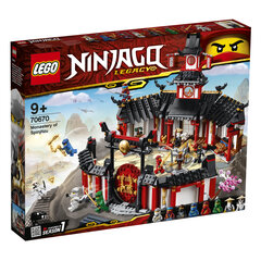 70670 LEGO® NINJAGO Монастырь Spinjitzu цена и информация | Конструкторы и кубики | pigu.lt