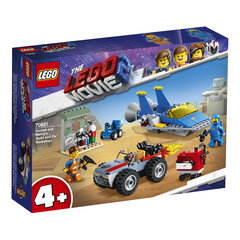 70821 LEGO® MOVIE 2 Emeto ir Benio konstravimo dirbtuvės kaina ir informacija | Konstruktoriai ir kaladėlės | pigu.lt