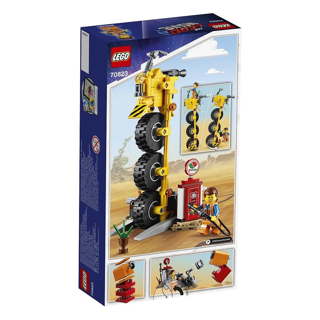 70823 LEGO® MOVIE 2 Emeto triratis kaina ir informacija | Konstruktoriai ir kaladėlės | pigu.lt