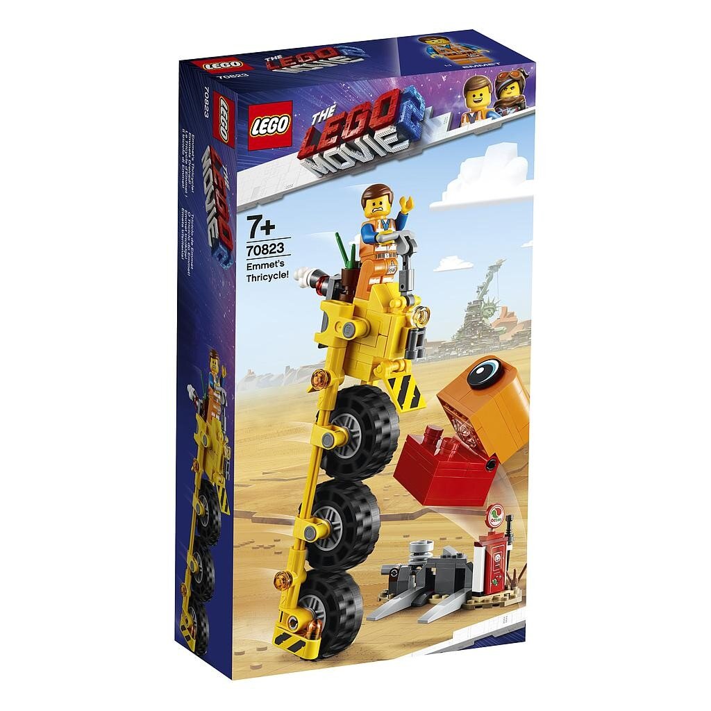 70823 LEGO® MOVIE 2 Emeto triratis kaina ir informacija | Konstruktoriai ir kaladėlės | pigu.lt