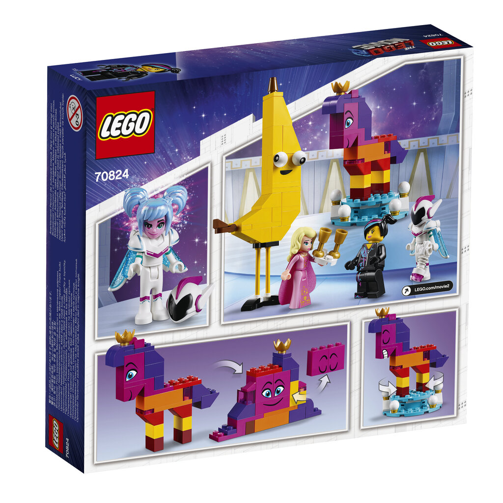 70824 LEGO® MOVIE 2 Susipažink su Karaliene Kastiknora цена и информация | Konstruktoriai ir kaladėlės | pigu.lt