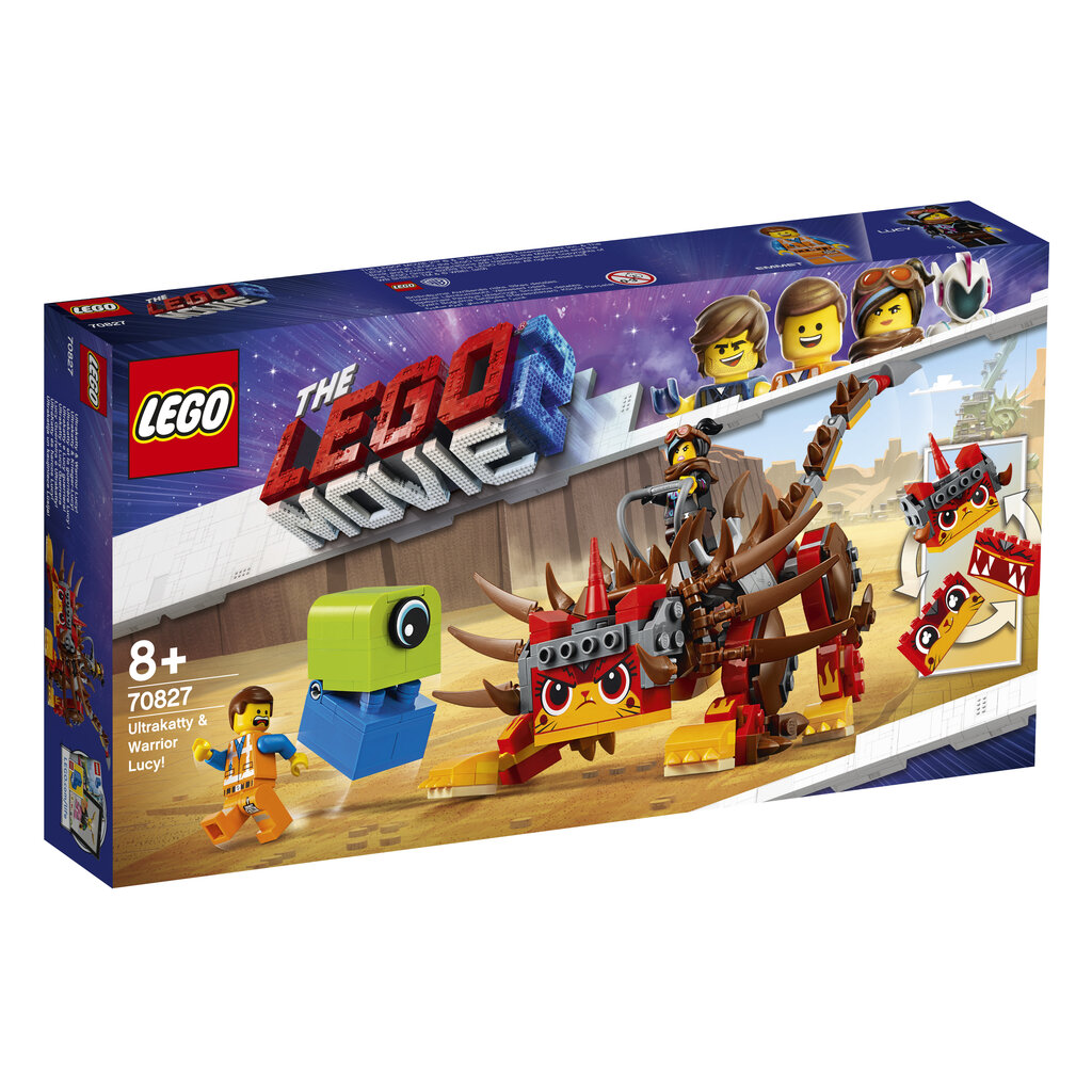 70827 LEGO® MOVIE 2 Ultrakatė ir karingoji Liusė kaina ir informacija | Konstruktoriai ir kaladėlės | pigu.lt