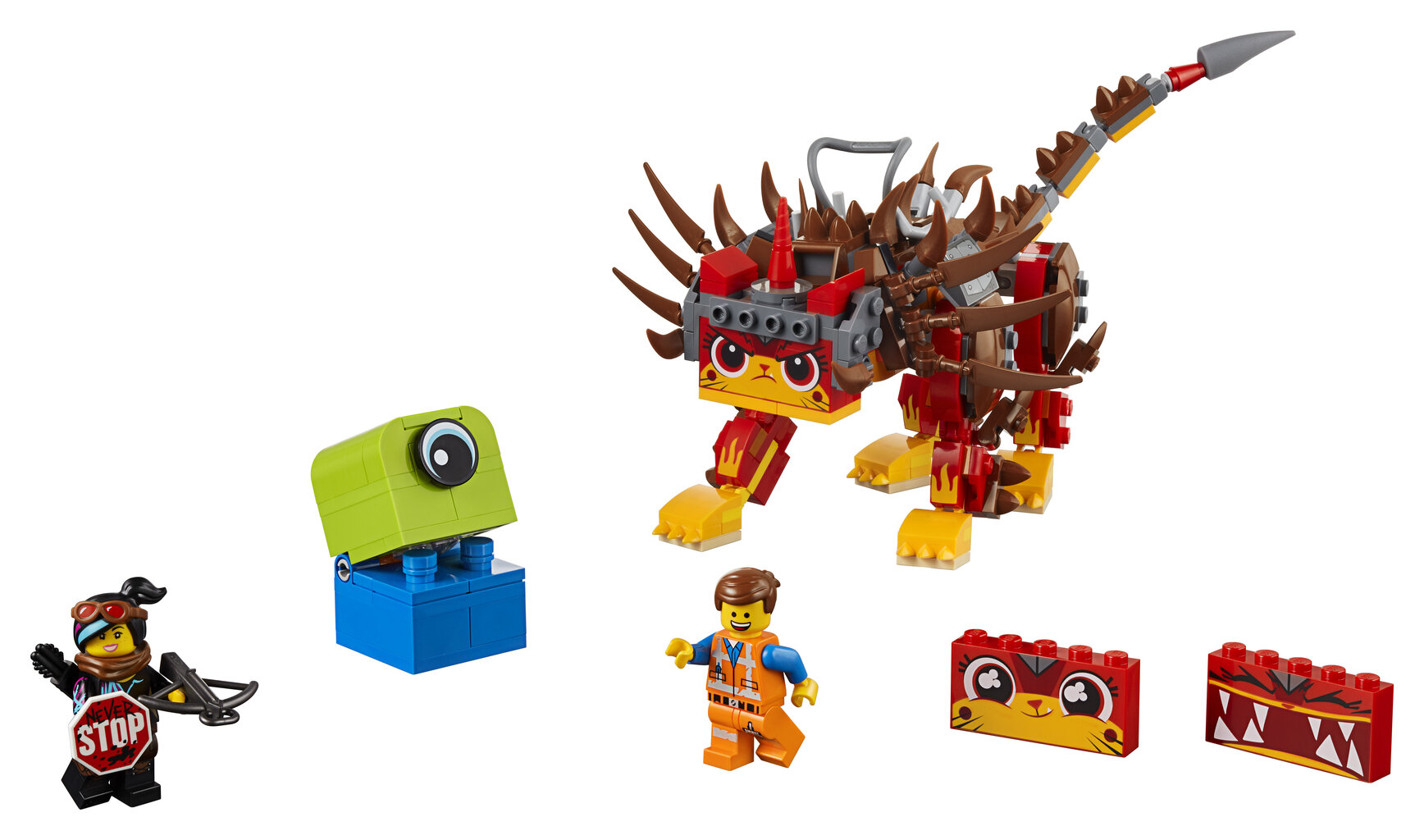 70827 LEGO® MOVIE 2 Ultrakatė ir karingoji Liusė kaina ir informacija | Konstruktoriai ir kaladėlės | pigu.lt