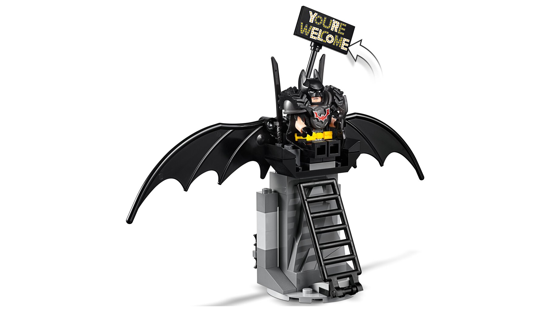 70836 LEGO® MOVIE 2 Kovai pasirengęs Betmenas ir Metalbarzdis kaina ir informacija | Konstruktoriai ir kaladėlės | pigu.lt