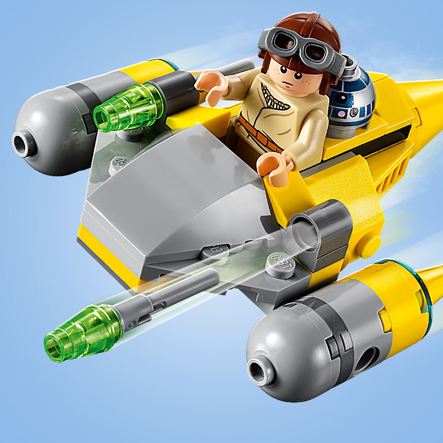 75223 LEGO® Star Wars Naboo Starfighter mažasis kovotojas kaina ir informacija | Konstruktoriai ir kaladėlės | pigu.lt