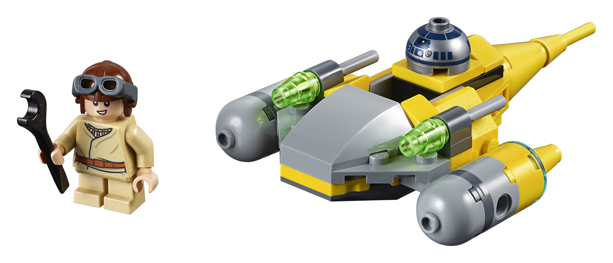 75223 LEGO® Star Wars Naboo Starfighter mažasis kovotojas kaina ir informacija | Konstruktoriai ir kaladėlės | pigu.lt