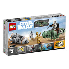 75228 LEGO® Star Wars Katapultavimosi kapsulė prieš Dewback mažuosius kovotojus kaina ir informacija | Konstruktoriai ir kaladėlės | pigu.lt