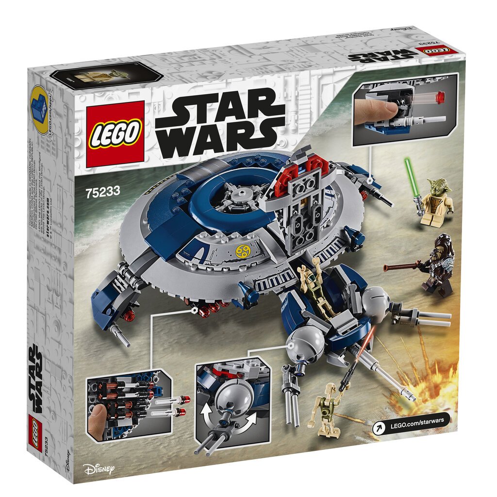 75233 LEGO® Star Wars Droid Gunship kaina ir informacija | Konstruktoriai ir kaladėlės | pigu.lt