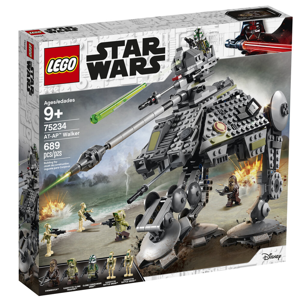 75234 LEGO® Star Wars AT-AP Walker цена и информация | Konstruktoriai ir kaladėlės | pigu.lt