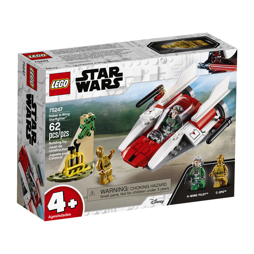75247 LEGO® Star Wars Rebel A-Wing Starfighter kaina ir informacija | Konstruktoriai ir kaladėlės | pigu.lt
