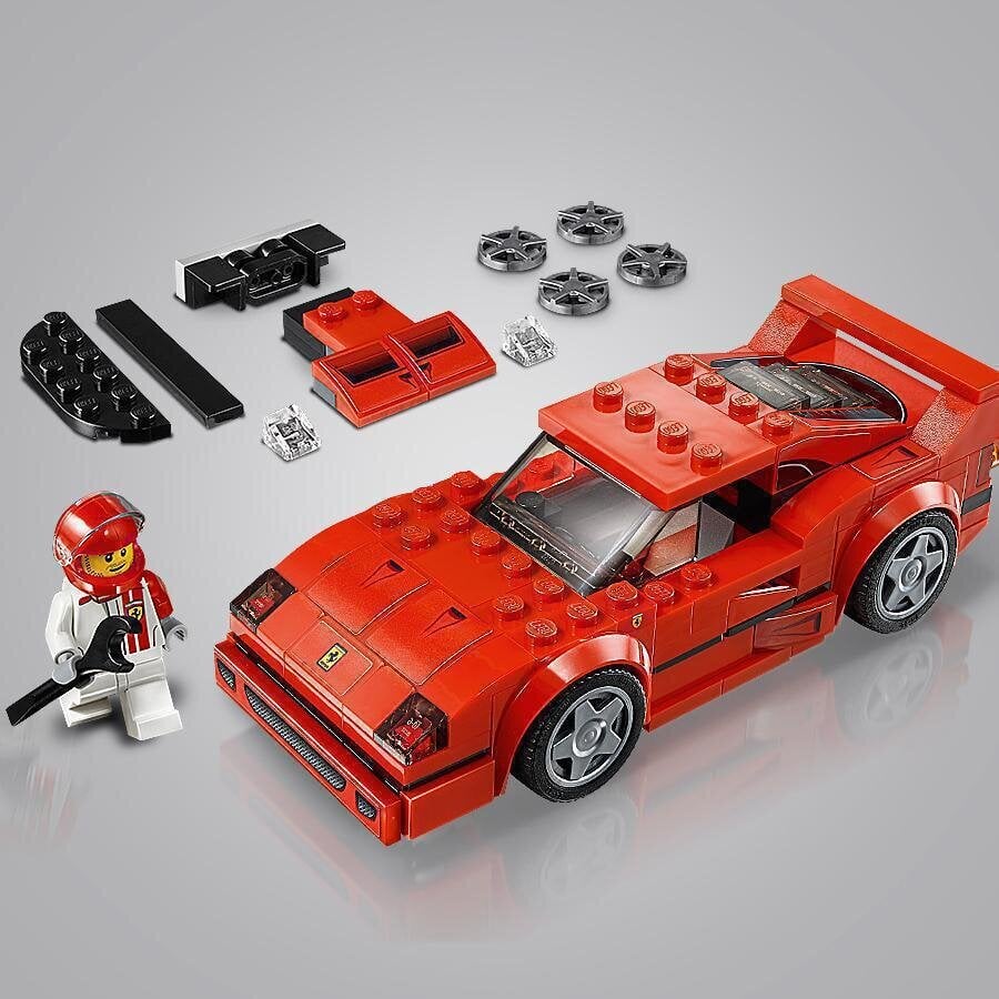 75890 LEGO® Speed Champions Ferrari F40 Competizione цена и информация | Konstruktoriai ir kaladėlės | pigu.lt