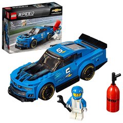 75891 LEGO® SPEED CHAMPIONS гоночный автомобиль Chevrolet Camaro ZL1 цена и информация | Конструкторы и кубики | pigu.lt