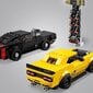 75893 LEGO® Speed Champions 2018 Dodge Challenger SRT Demon ir 1970 Dodge Charger R/T kaina ir informacija | Konstruktoriai ir kaladėlės | pigu.lt