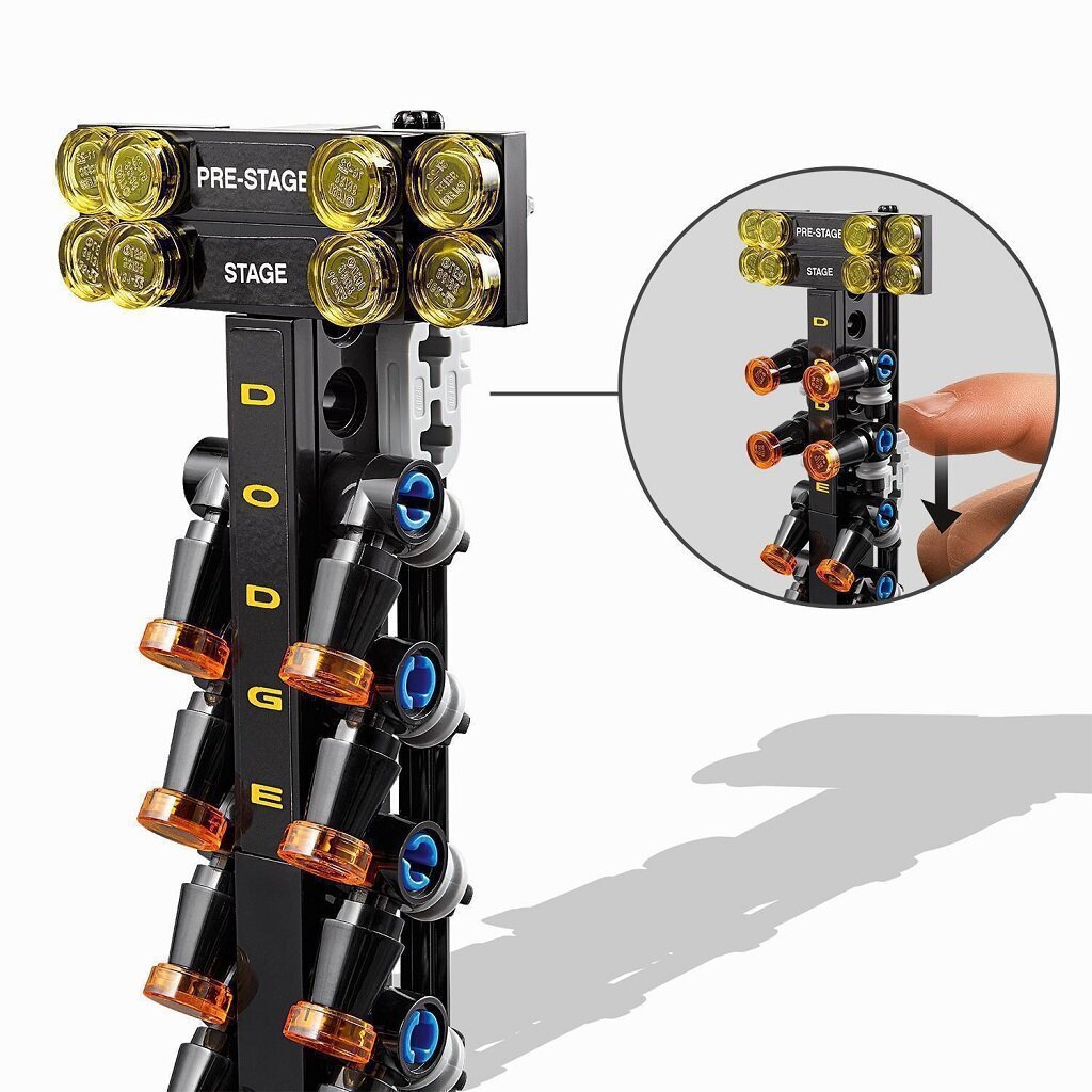 75893 LEGO® Speed Champions 2018 Dodge Challenger SRT Demon ir 1970 Dodge Charger R/T kaina ir informacija | Konstruktoriai ir kaladėlės | pigu.lt