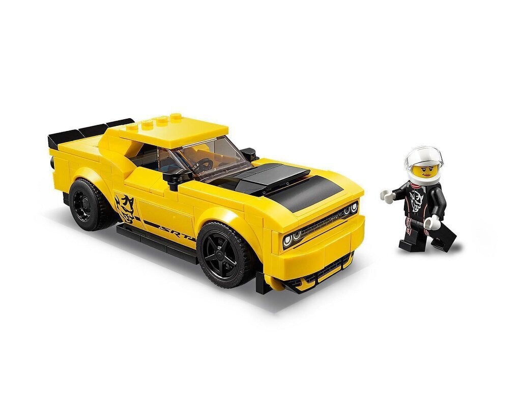 75893 LEGO® Speed Champions 2018 Dodge Challenger SRT Demon ir 1970 Dodge Charger R/T kaina ir informacija | Konstruktoriai ir kaladėlės | pigu.lt