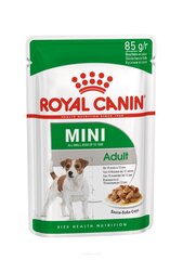 Šlapias maistas Royal Canin Mini Adult, 85 g kaina ir informacija | Konservai šunims | pigu.lt
