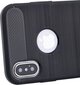 GreenGo Simple Case skirtas iPhone X / iPhone XS, juodas kaina ir informacija | Telefono dėklai | pigu.lt