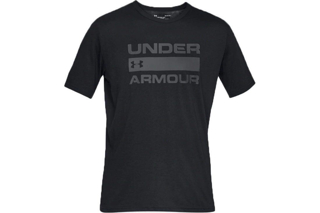 Sportiniai marškinėliai vyrams Under Armour team issue wordmark, juodi kaina ir informacija | Sportinė apranga vyrams | pigu.lt