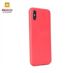 Mocco Soft Magnet Матовый Силиконовый чехол для Apple iPhone XS Plus Красный цена и информация | Чехлы для телефонов | pigu.lt