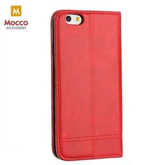 Mocco Smart Focus Book Case For Apple iPhone XS / X Red kaina ir informacija | Telefono dėklai | pigu.lt