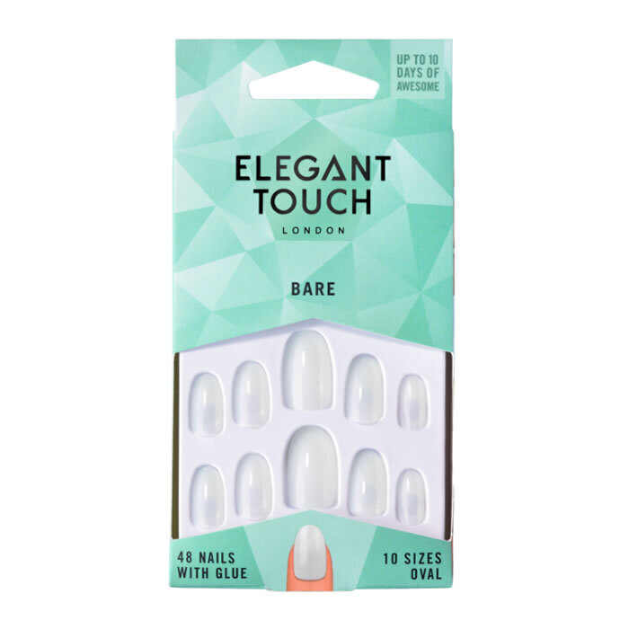 Dirbtiniai nagai Elegant Touch Totally Bare, 002 цена и информация | Manikiūro, pedikiūro priemonės | pigu.lt