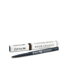 Antakių pieštukas Eylure Defining and Shaping 0.23 g, 10 Dark Brown kaina ir informacija | Antakių dažai, pieštukai | pigu.lt