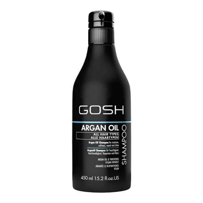 Šampūnas Gosh Argan Oil 450 ml kaina ir informacija | Šampūnai | pigu.lt