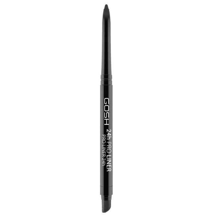 Akių kontūro pieštukas Gosh 24 h Pro Liner 0.35 g, 002 Carbon Black kaina ir informacija | Akių šešėliai, pieštukai, blakstienų tušai, serumai | pigu.lt