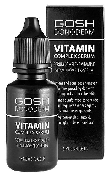 Drėkinamasis veido serumas Gosh Donoderm Vitamin Complex 15 ml kaina ir informacija | Veido aliejai, serumai | pigu.lt
