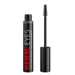 Rebel Eyes Lengthening Mascara 001 Extreme Black kaina ir informacija | Akių šešėliai, pieštukai, blakstienų tušai, serumai | pigu.lt