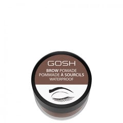 Kreminiai antakių šešėliai Gosh Brow Pomade 4 ml, 001 Brown kaina ir informacija | Antakių dažai, pieštukai | pigu.lt