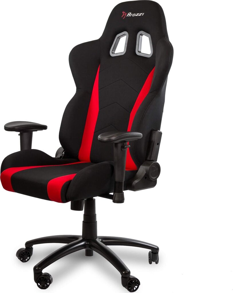 Žaidimų kėdė Arozzi Inizio, juoda/raudona kaina ir informacija | Biuro kėdės | pigu.lt