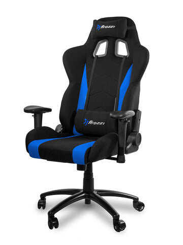 Žaidimų kėdė Arozzi Inizio, juoda/mėlyna kaina ir informacija | Biuro kėdės | pigu.lt