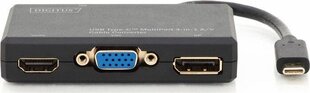 Digitus DA-70848 цена и информация | Адаптеры, USB-разветвители | pigu.lt