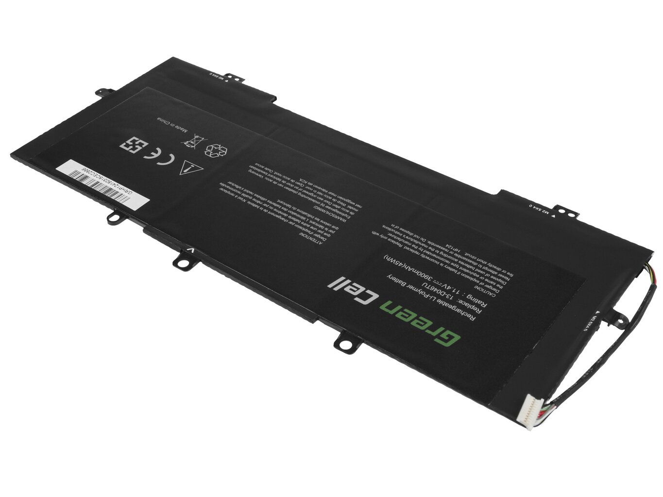 Green Cell Laptop Battery for HP Envy 13-D 13-D010NW 13-D011NW 13-D020NW 13-D150NW VR03XL kaina ir informacija | Akumuliatoriai nešiojamiems kompiuteriams | pigu.lt