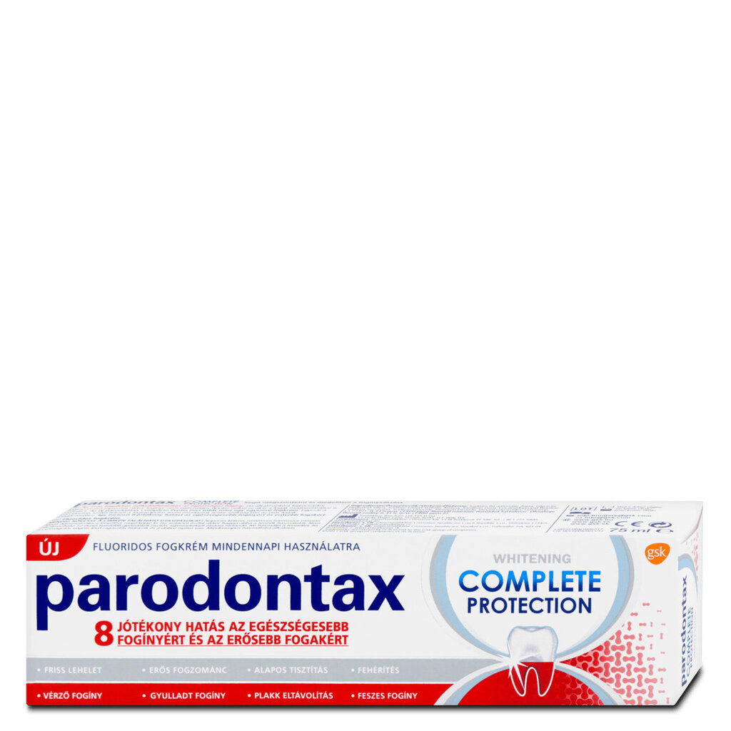 Dantų pasta Parodontax Complete Protect Whitening 75 ml kaina ir informacija | Dantų šepetėliai, pastos | pigu.lt