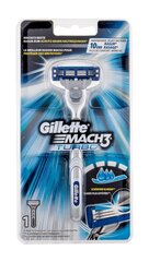 Gillette Mach3 Turbo бритва для мужчин 1 шт цена и информация | Косметика и средства для бритья | pigu.lt