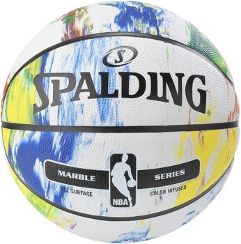 Krepšinio kamuolys Spalding NBA Marble, 3 dydis цена и информация | Баскетбольные мячи | pigu.lt