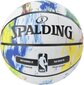 Krepšinio kamuolys Spalding NBA Marble, 3 dydis цена и информация | Krepšinio kamuoliai | pigu.lt