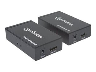 Manhattan HDMI/Cat6, 1 vnt kaina ir informacija | Kabeliai ir laidai | pigu.lt