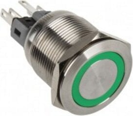 Кнопка DimasTech LED 22мм Зеленая (PD098) цена и информация | Аксессуары для корпусов | pigu.lt