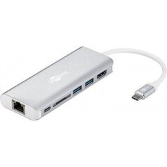 Adapteris Goobay 76788, USB-C/USB-A/HDMI/SD kaina ir informacija | Adapteriai, USB šakotuvai | pigu.lt