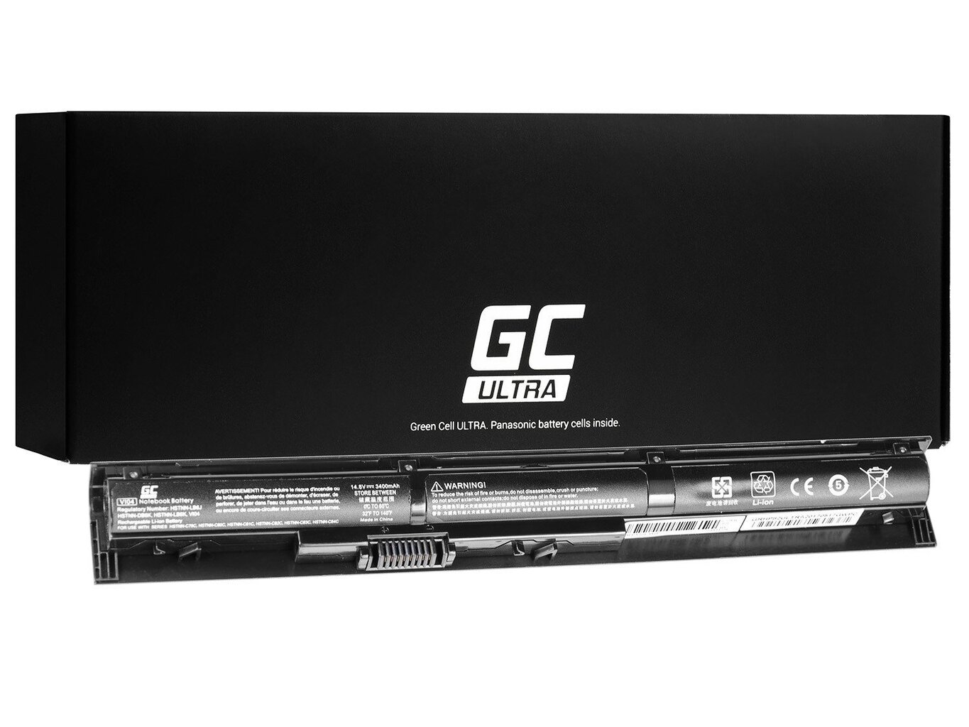 Green Cell Ultra Laptop Battery for HP ProBook 440 445 450 455 G2, HP Pavilion 14-V 15-P 17-F, HP Envy 15-K 17-K kaina ir informacija | Akumuliatoriai nešiojamiems kompiuteriams | pigu.lt